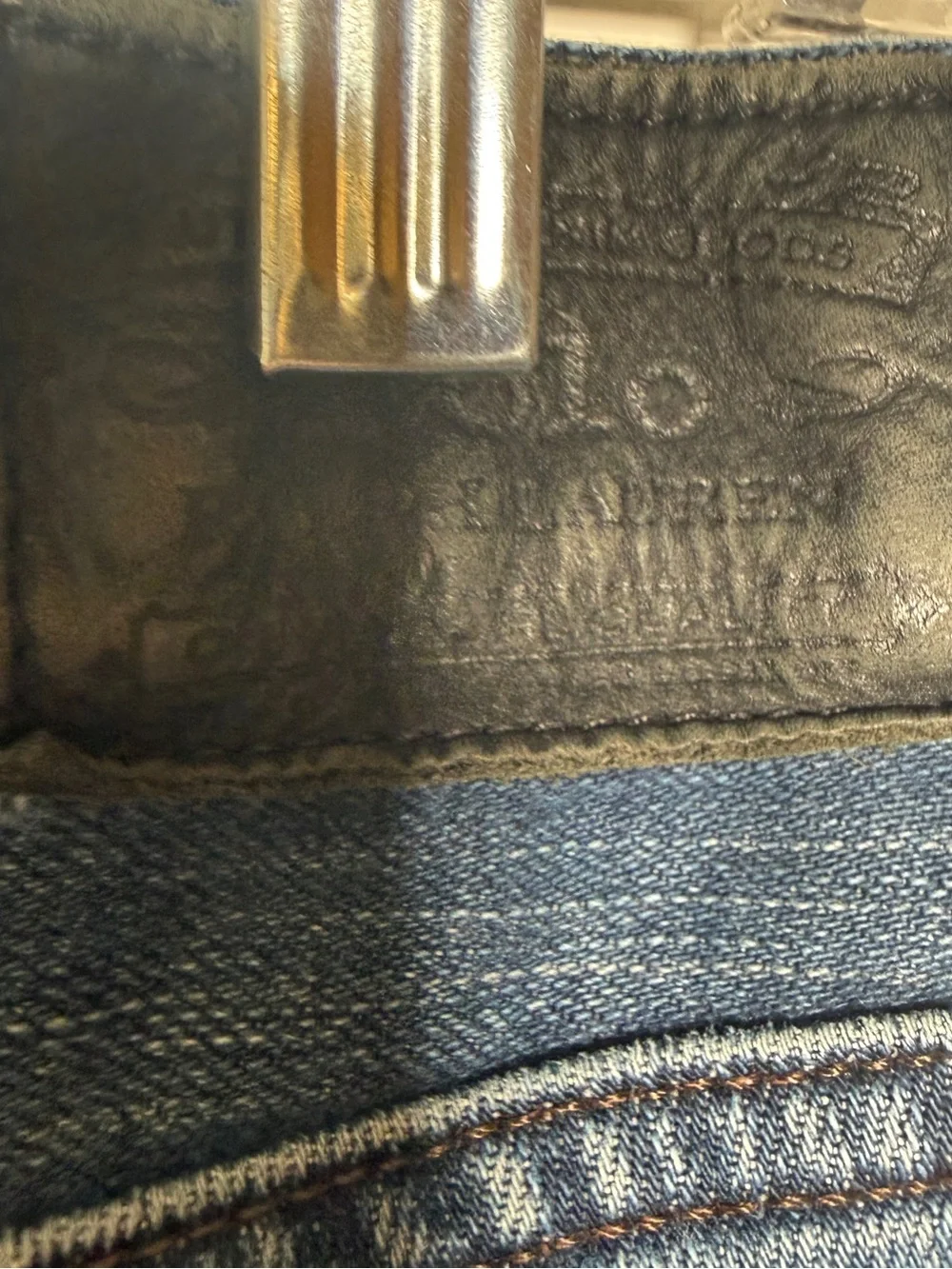 Polo by Ralph Lauren Men's Dark Blue Straight-Leg Jeans 36x30